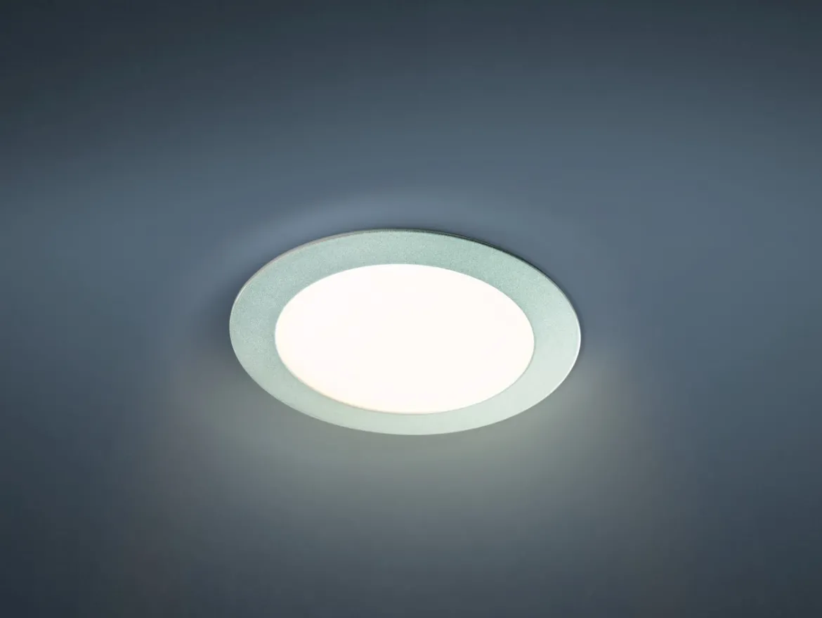 Heitronic Nr. 500159-HE LED Panel Lyon dimmbar 12W Rund silber