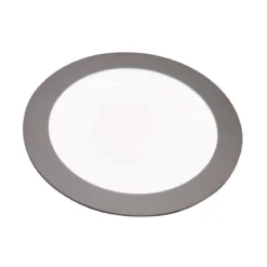 Heitronic Nr. 27639-HE LED Panel Toulouse 145mm Rund 6000K silber dimmbar