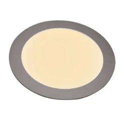 Heitronic Nr. 27636-HE LED Panel Toulouse 199mm Rund 3000K silber
