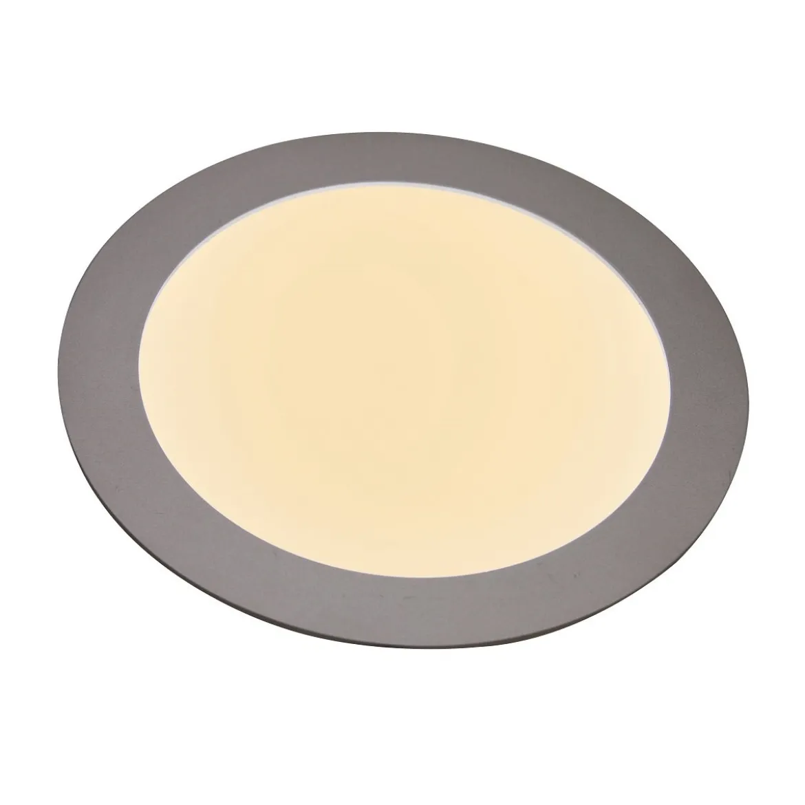 Heitronic Nr. 27636-HE LED Panel Toulouse 199mm Rund 3000K silber