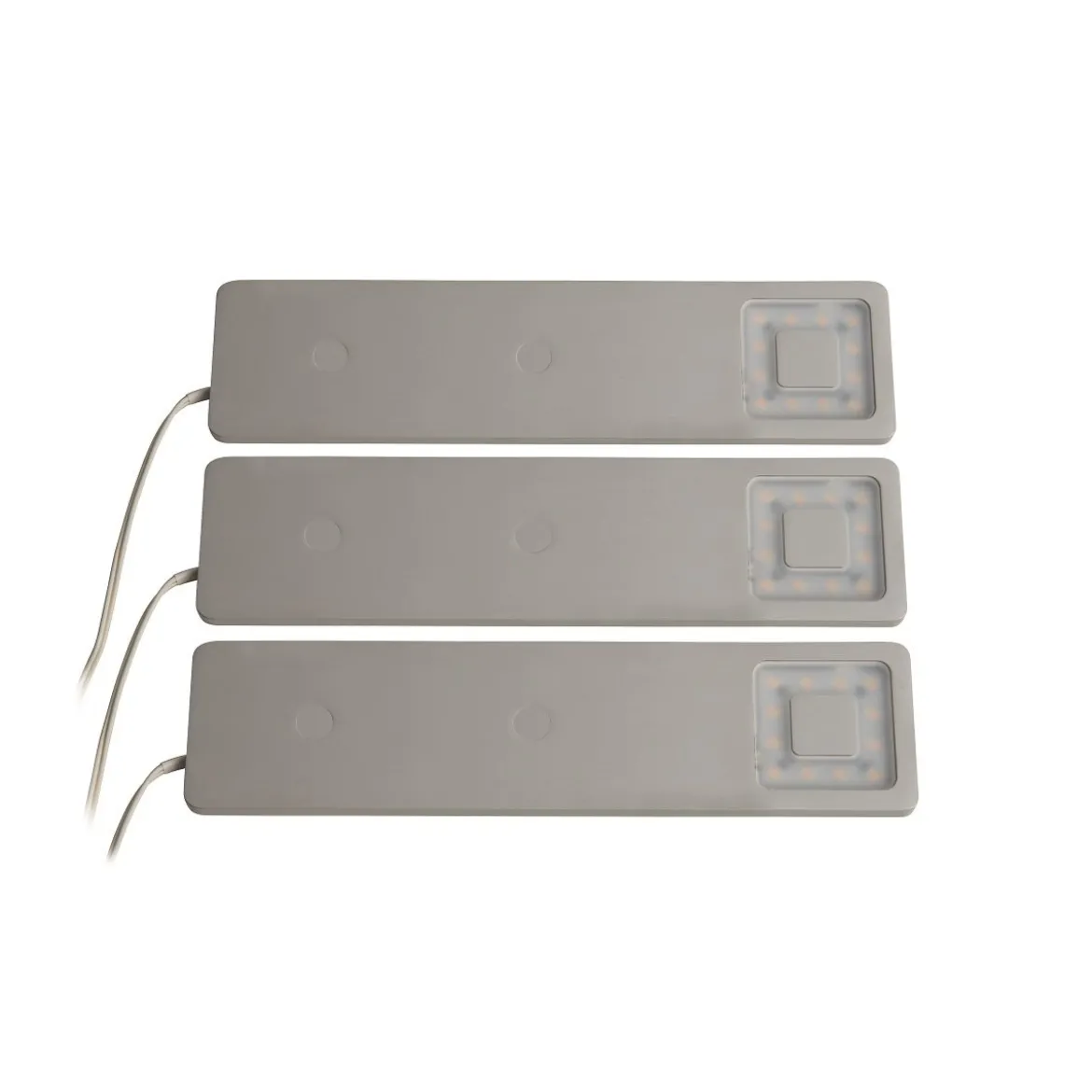 Heitronic Nr. 23019-HE LED Unterbauleuchte 3er Set Cortina dimmbar mit Fernsteuerung
