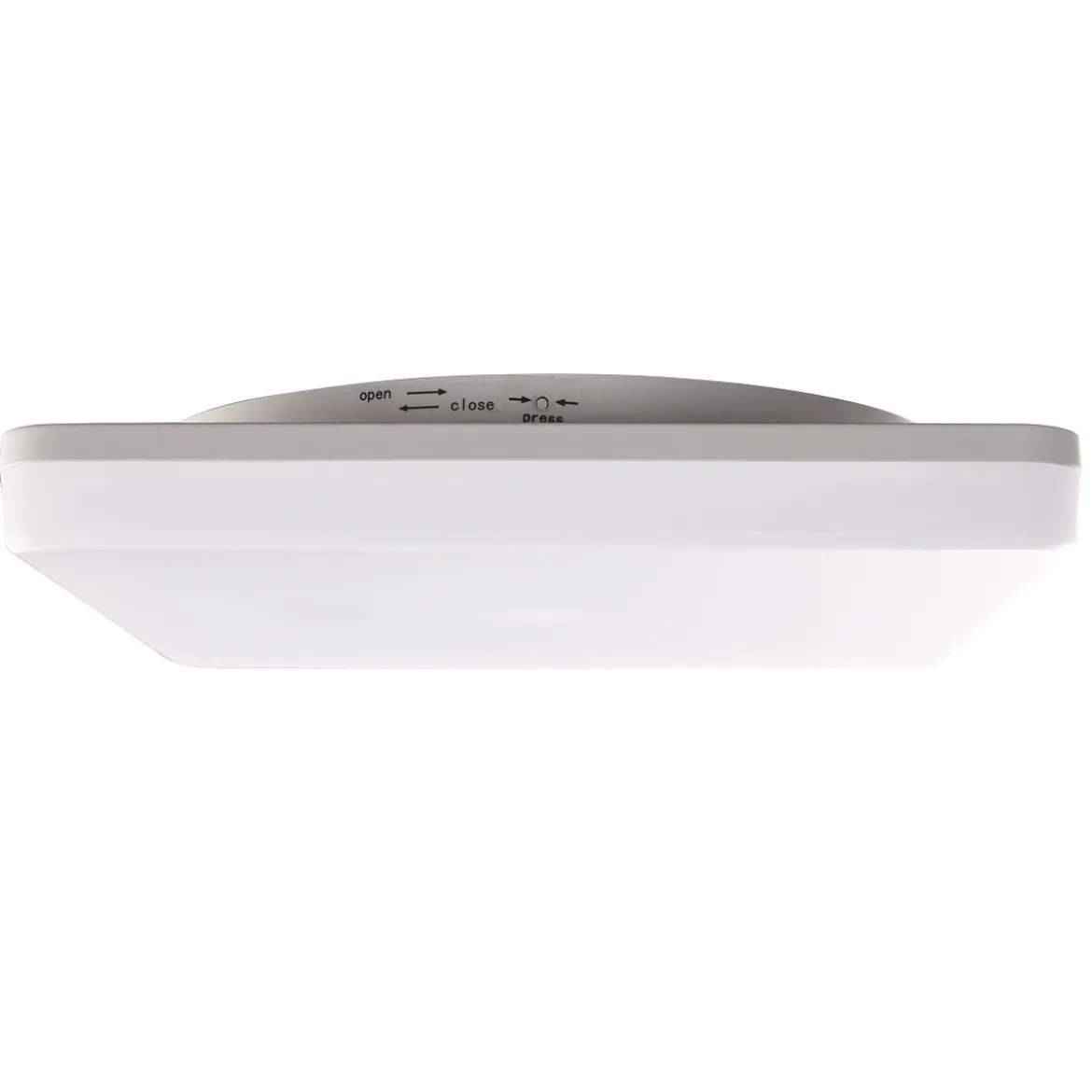 Heitronic Nr. 500640-HE LED Wand- und Deckenleuchte Pronto eckig weiß 3000K IP54
