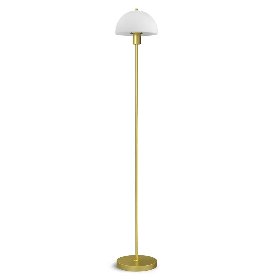 Herstal Leuchten Stehleuchte Vienda Messing Opal E14 125cm