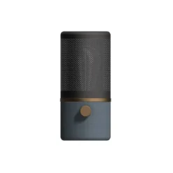 Herstal Leuchten Tischleuchte Jazz Blau Schwarz E27 24cm