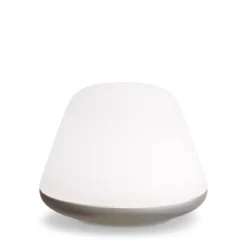 Herstal Leuchten Tischleuchte Bloom L Silber Opal E27