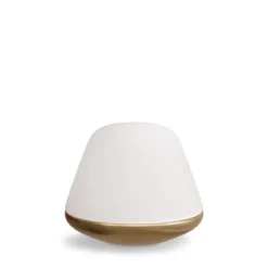 Herstal Leuchten Tischleuchte Bloom S Messing Opal E27