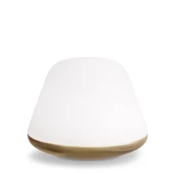 Herstal Leuchten Tischleuchte Bloom L Messing Opal E27