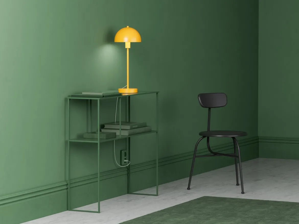 Herstal Leuchten Tischleuchte Vienda Mango Yellow E14