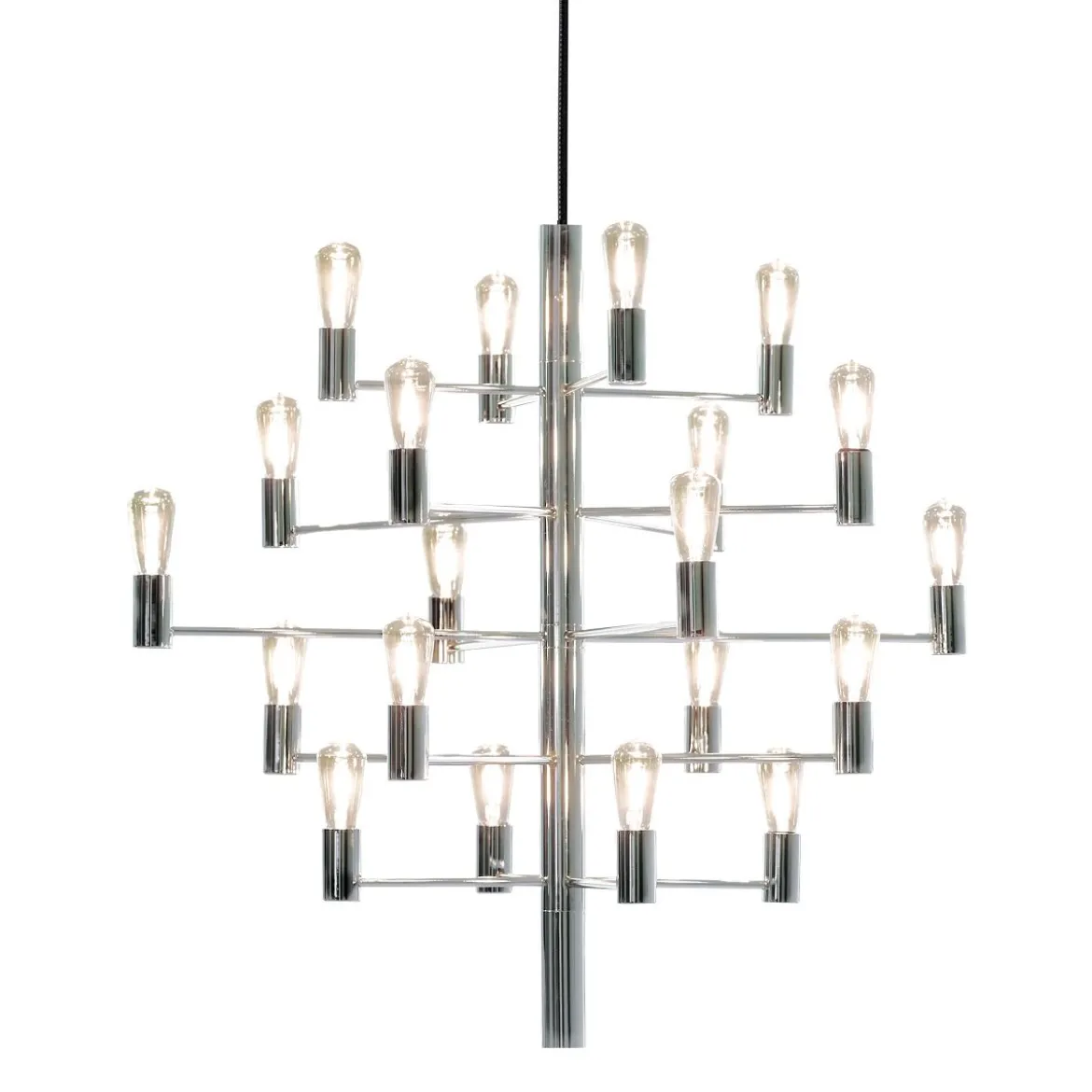 Herstal Manola Kronleuchter 20-flammig chrom E14