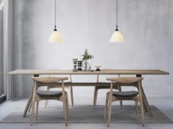 Herstal Maxi Dove Pendelleuchte schwarz opal E27 30cm