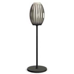 Herstal Tentacle 50cm Tischleuchte schwarz rauchfarben G9 50cm