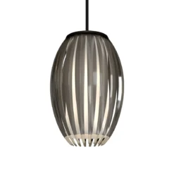 Herstal Tentacle S Pendelleuchte schwarz rauchfarben G9