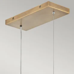 Hinkley Arco Linear LED-Pendelleuchte Messing