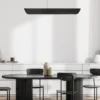 Hinkley Arco Linear LED-Pendelleuchte Schwarzoxid