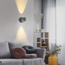 JUST LIGHT 19330-21 AKKU-CHIA AKKU-Wandleuchte silber 3000K