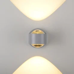 JUST LIGHT 19330-21 AKKU-CHIA AKKU-Wandleuchte silber 3000K