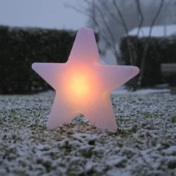 JUST LIGHT 19290-16 AKKU STAR AKKU-Leuchte weiss RGBW-Farbwechsel