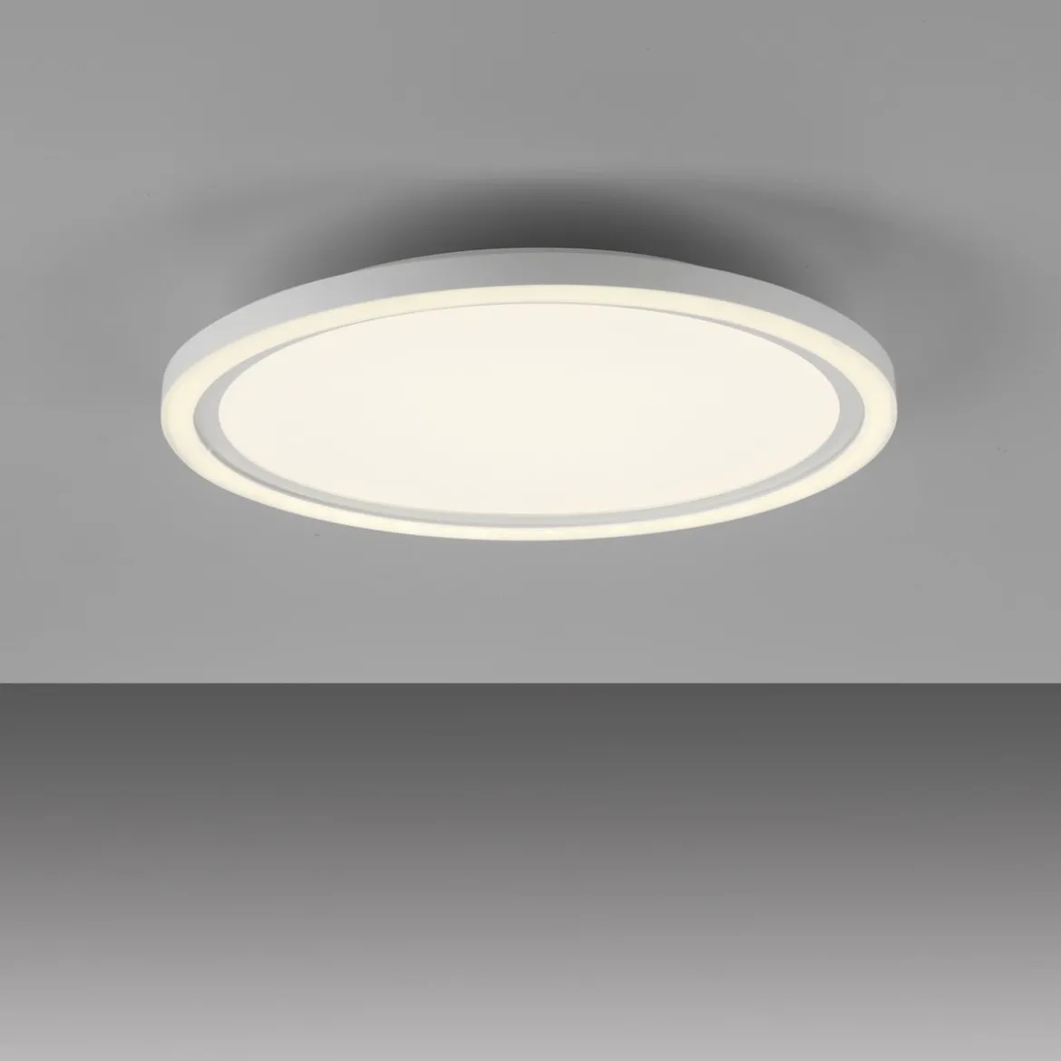 JUST LIGHT 14883-16 BEDGING LED Panel rund weiß 40cm 3000K