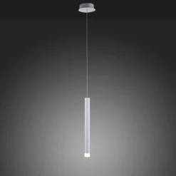 JUST LIGHT 15202-95 BRUNO LED Pendelleuchte 1-flammig aluminium 3000K