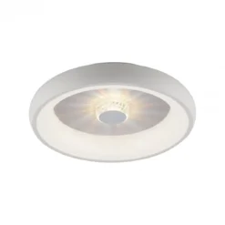 JUST LIGHT 14384-16 Deckenleuchte Vertigo weiß CCT Kristalleffekt 47cm
