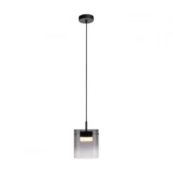 JUST LIGHT 14042-18 ELIO Pendelleuchte 1-flammig schwarz 3000K
