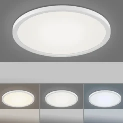 JUST LIGHT 15571-16 FLAT LED Deckenleuchte weiß 40cm CCT