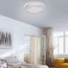 JUST LIGHT 14373-00 FRIDA LED Deckenleuchte 60cm transparent Sternenhimmeloptik