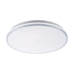 JUST LIGHT 14844-17 ISABELL LED Deckenleuchte chrom 3000K 49cm IP44