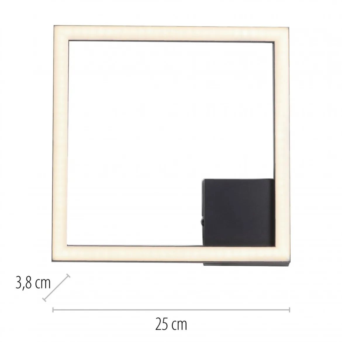 JUST LIGHT 14707-18 IVEN Deckenleuchte schwarz 3000K