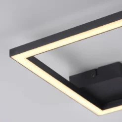 JUST LIGHT 14707-18 IVEN Deckenleuchte schwarz 3000K