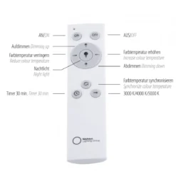 JUST LIGHT 14366-16 JUPITER LED Deckenleuchte Sternenhimmel 59cm CCT