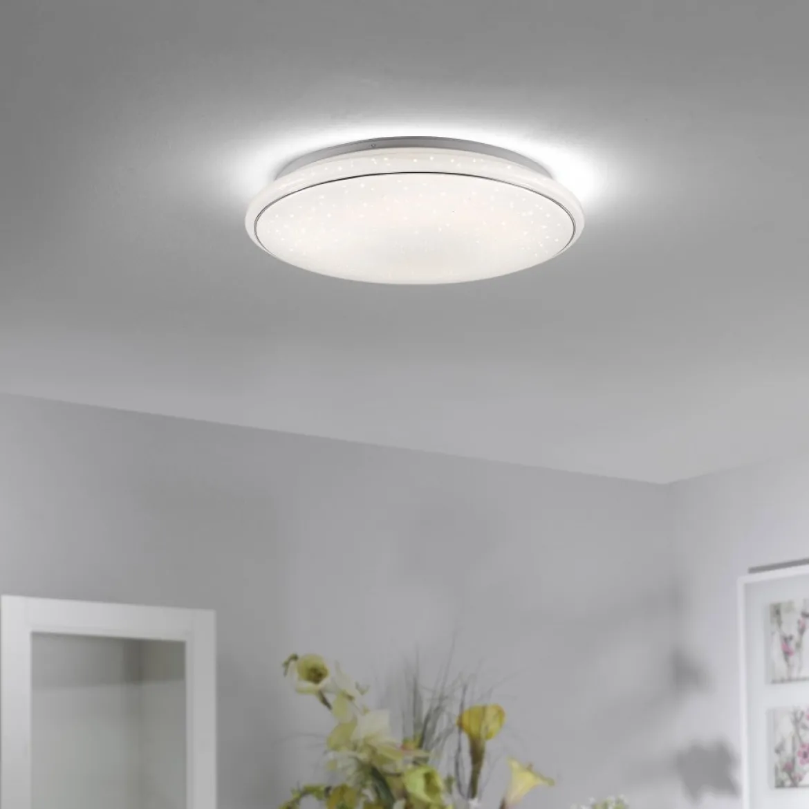 JUST LIGHT 14366-16 JUPITER LED Deckenleuchte Sternenhimmel 59cm CCT