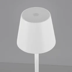 Just Light 19250-16 LED Akku Tischleuchte EURIA weiß IP54