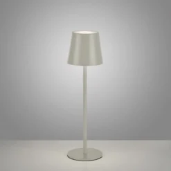 Just Light 19250-40 LED Akku Tischleuchte EURIA grau IP54