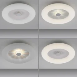 JUST LIGHT 14383-16 LED Deckenleuchte Vertigo Kristalleffekt 50cm CCT