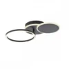JUST LIGHT 14116-18 LED Deckenleuchte SEVENT rund schwarz schwenkbar