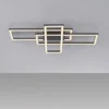 JUST LIGHT 14697-18 LED Deckenleuchte IVEN schwarz 3000K dimmbar