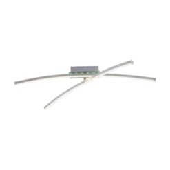 JUST LIGHT 11255-55 LED Deckenleuchte stahlfarben RGBW