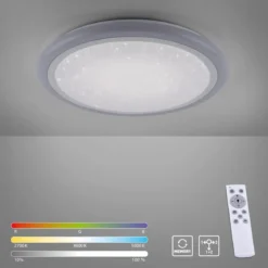JUST LIGHT 15230-16 LED Deckenleuchte LUISA Sternenhimmel 60cm
