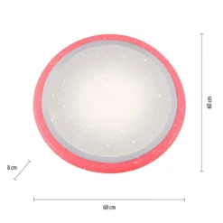 JUST LIGHT 15230-16 LED Deckenleuchte LUISA Sternenhimmel 60cm
