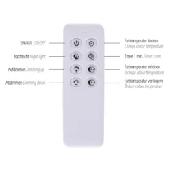 JUST LIGHT 11548-13 LED Pendelleuchte Nila CCT dimmbar Anthrazit