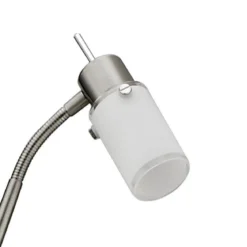 JUST LIGHT 11937-55 LED Stehleuchte 2-flammig 3000K GU10 Stahl