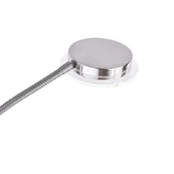 JUST LIGHT 11709-55 LED Stehleuchte Hans mit Lesearm 3000K dimmbar Stahl