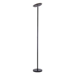 JUST LIGHT 11729-18 LED Stehleuchte Hans 3000K dimmbar Schwarz