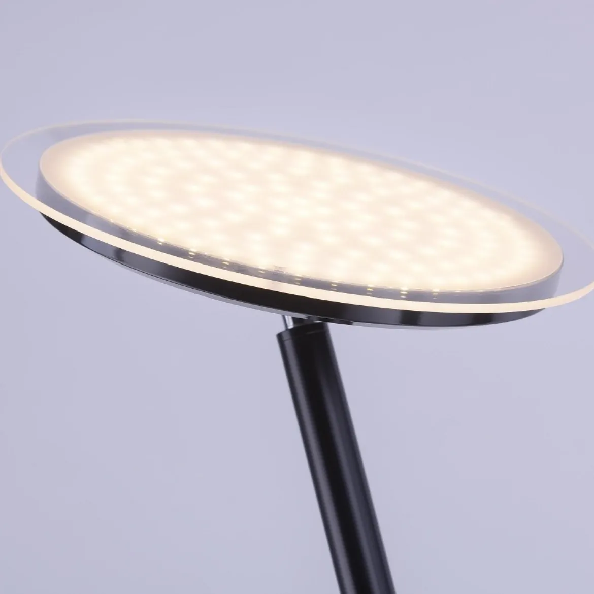 JUST LIGHT 11729-18 LED Stehleuchte Hans 3000K dimmbar Schwarz