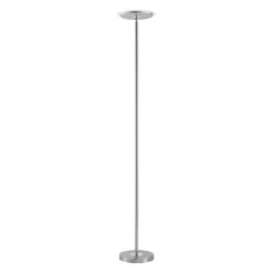 JUST LIGHT 11729-55 LED Stehleuchte Hans 3000K dimmbar Stahl