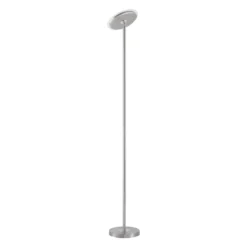JUST LIGHT 11729-55 LED Stehleuchte Hans 3000K dimmbar Stahl