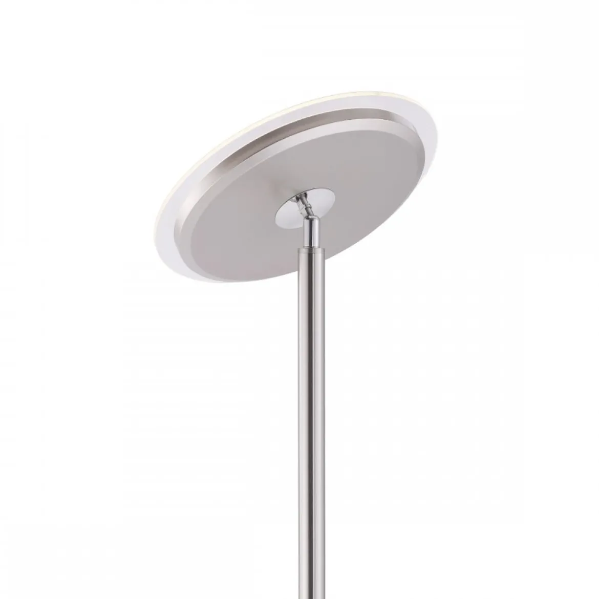 JUST LIGHT 11729-55 LED Stehleuchte Hans 3000K dimmbar Stahl