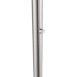 JUST LIGHT 11729-55 LED Stehleuchte Hans 3000K dimmbar Stahl