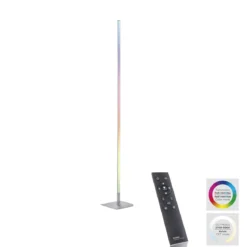 JUST LIGHT 11788-55 LED Stehleuchte Henry CCT RGB dimmbar Stahl